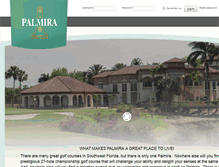 Tablet Screenshot of golfclubatpalmira.org